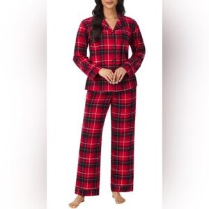 BedHead Cozy Plaid Pajama Set – Button-Front Top & Lounge Pants ✨ NWOT